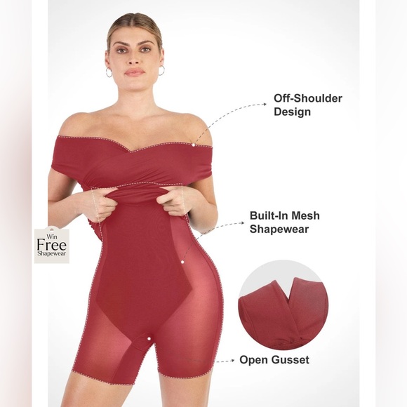 Popilush Shapewear Dress - Picture 2 of 3